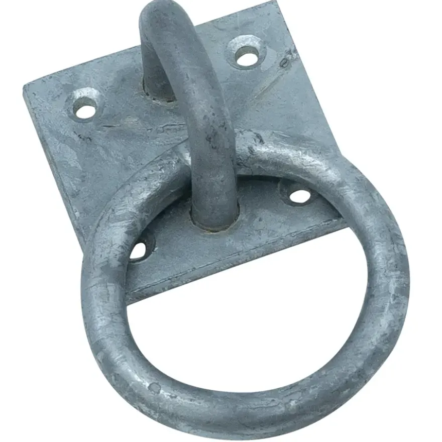 Aanlegring verzinkt 55x55 mm