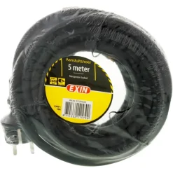 Aansluitsnoer 3x1.5mm² Neopreen 5 Meter Zwart