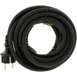 Aansluitsnoer 3x1.5mm² Neopreen 5 Meter Zwart