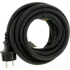 Aansluitsnoer 3x1.5mm² Neopreen 5 Meter Zwart