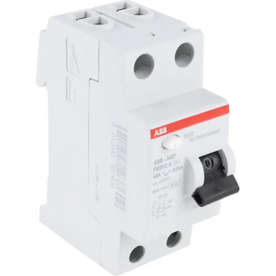 ABB Aardlekschakelaar tweepolig 40A 30 mA