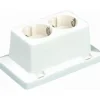 ABB HAF 2-voudig wandcontactdoos voor 3611