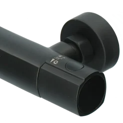 Absolut thermostatische badkraan Absi zwart 15 cm