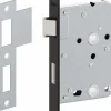 Abus badkamer-/wc-slot voorplaat zwart