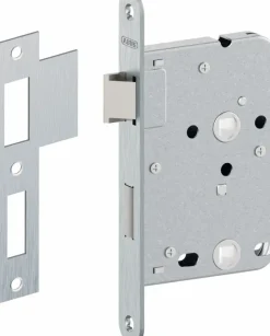 Abus badkamer-/wc-slot voorplaat RVS