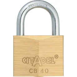 Abus Citadel hangslot 40 mm messing