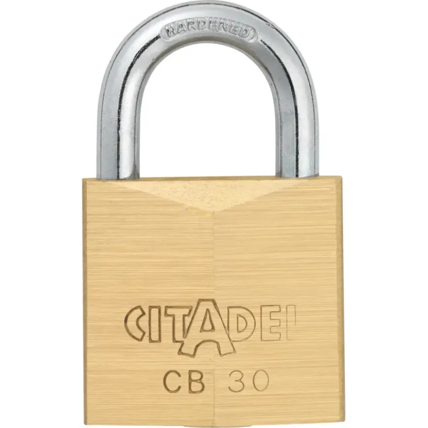 Abus Citadel hangslot 30 mm messing