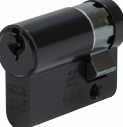 Abus deurcilinder E60BK 10/30 mm - SKG 2-sterren