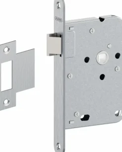 Abus loopslot voorplaat RVS