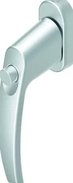 Abus raamboom aluminium met drukknop