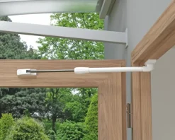 Abus raamuitzetter telescopisch buiten draaiend - zwart - 20cm