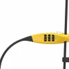 Abus travellock combiflex geel