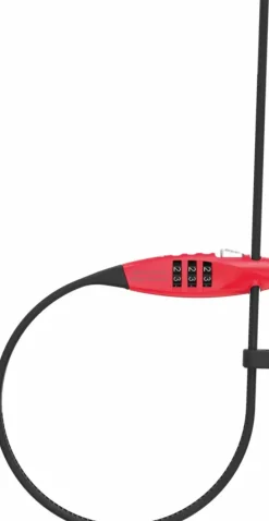 Abus travellock combiflex rood