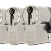 Abus veiligheidscilinder 30/30 mm E70NM SKG3 3 stuks