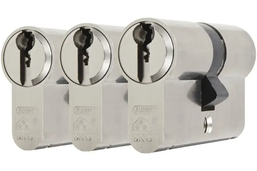 Abus veiligheidscilinder 30/30 mm E70NM SKG3 3 stuks