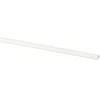 Afdeklijst grenen 4x18 mm wit lengte 270 cm