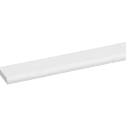 Afdeklijst grenen 5x22 mm wit gegrond lengte 270 cm