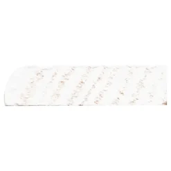 Afdeklijst grenen 5x22 mm wit gegrond lengte 270 cm