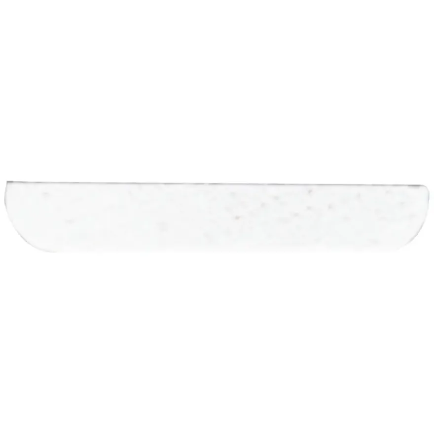 Afdeklijst grenen 4x30 mm wit lengte 270 cm