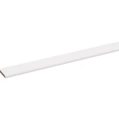 Afdeklijst MDF wit folie 4x30 mm 260 cm