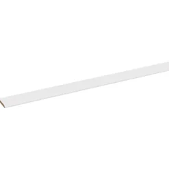 Afdeklijst MDF zelfklevend wit 4x30 mm lengte 260 cm