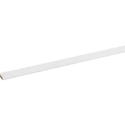 Afdeklijst MDF zelfklevend wit 4x22 mm lengte 260 cm