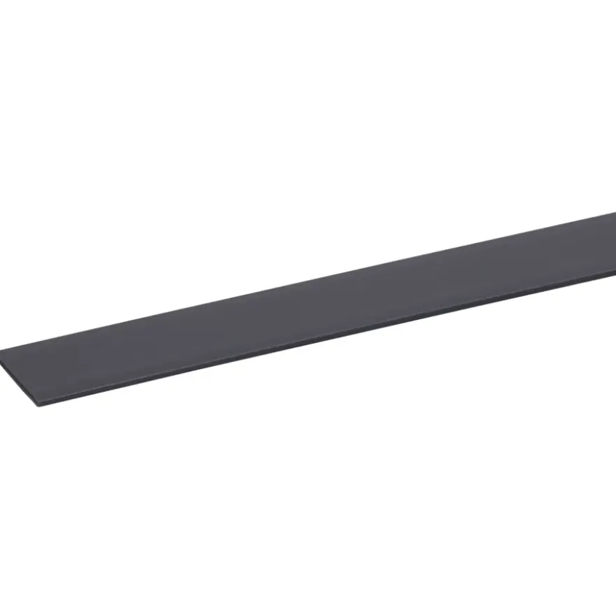 Afdekprofiel kunststof antraciet 2x30 mm 260 cm