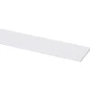 Afdekprofiel kunststof wit 2x50mm 260cm