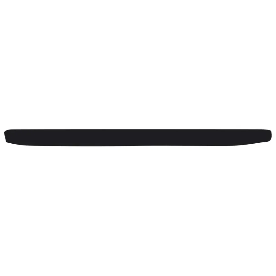 Afdekprofiel kunststof zwart zelfklevend 2x30mm 260cm