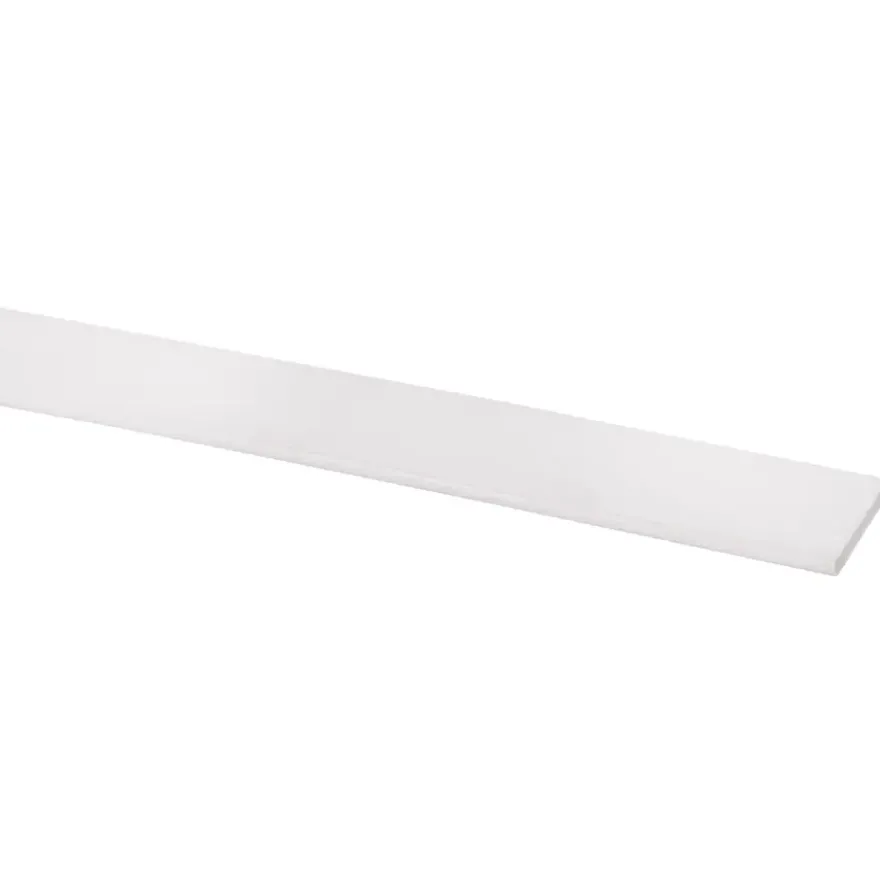 Afdekprofiel kunststof wit 2x20 mm lengte 260 cm