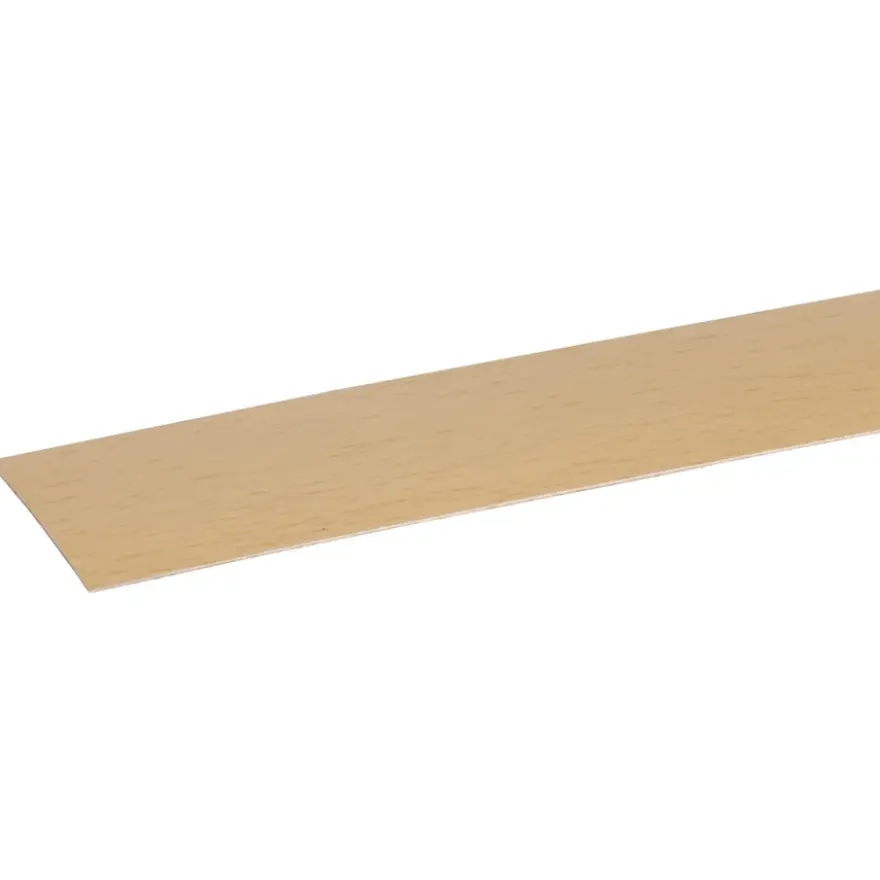 Afplakstrook 60,5x2,8cm Beuken 2 stuks