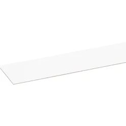 Afplakstrook 60,5x2,8cm Wit 2 stuks