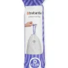 Afvalzak met trekbandsluiting 'PerfectFit' D, 15-20 liter (20 stuks/rol)