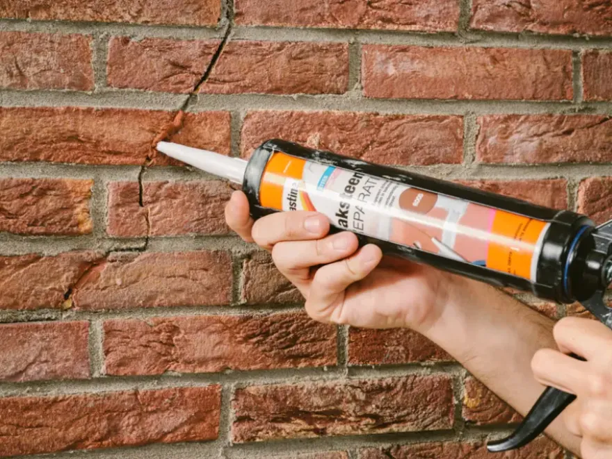 Alabastine baksteenreparatie geel bruin 310 ml