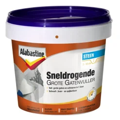 Alabastine gatenvuller voor grote gaten 2 componenten 2x 500 g