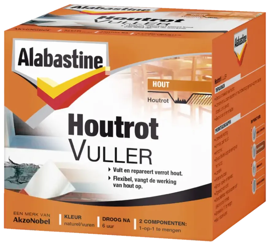 Alabastine houtrotvuller 1000 g