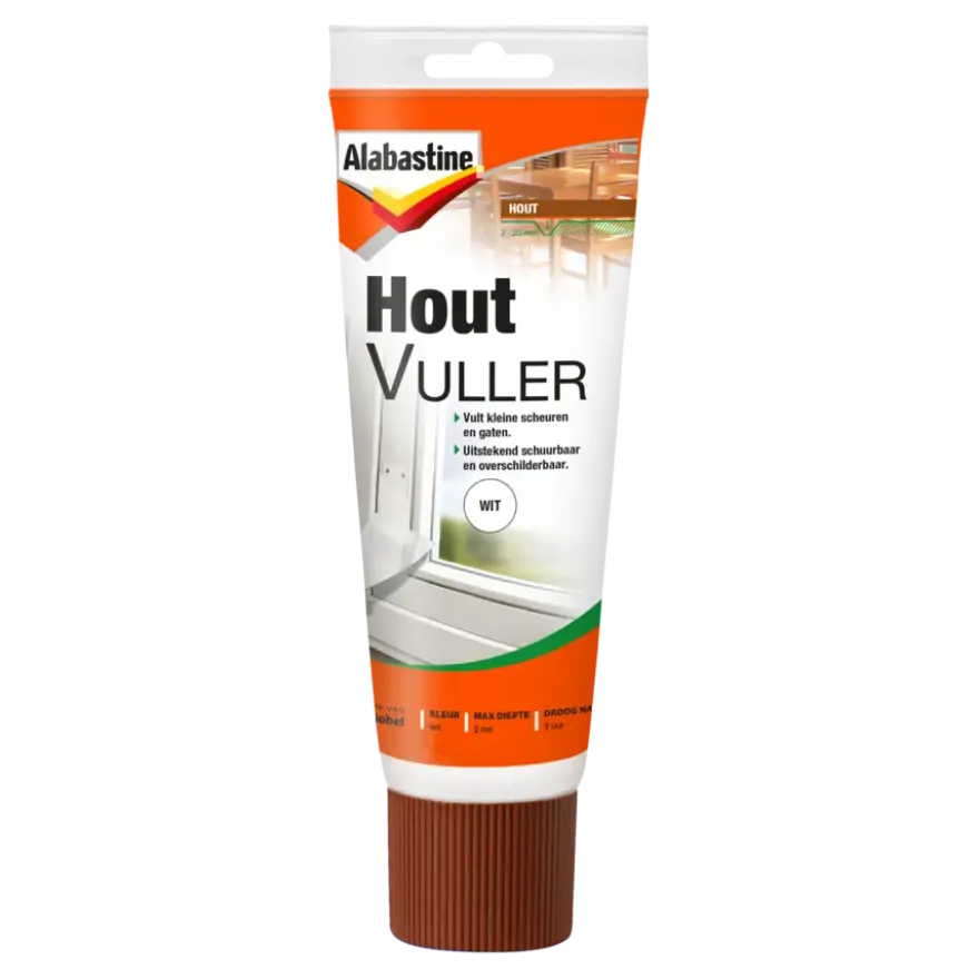 Alabastine houtvuller wit 330 g
