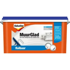 Alabastine MuurGlad rolbaar 10 liter