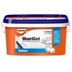 Alabastine MuurGlad rolbaar 10 liter
