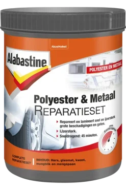 Alabastine polyester en metaal reparatieset