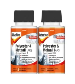 Alabastine polyester en metaal hars 200 ml