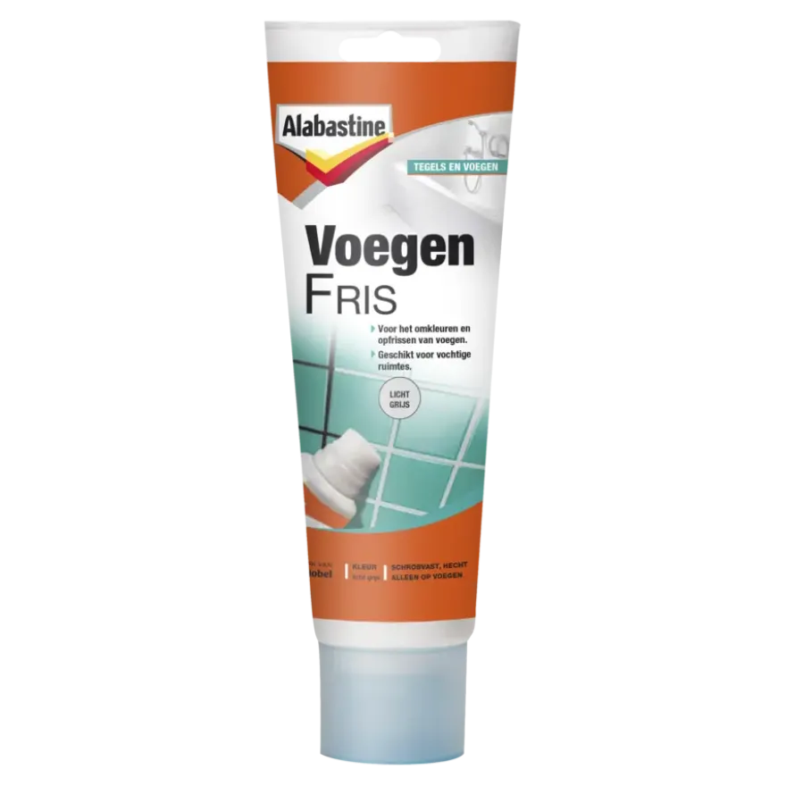 Alabastine voegenreiniger voegenfris grijs 220 ml