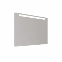 Allibert badkamerspiegel Atlas met verlichting rechthoek 100 x 70 cm RVS