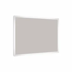 Allibert badkamerspiegel Kold met verlichting rechthoek 100 x 80 cm RVS