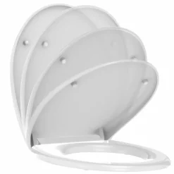 Allibert Lenti WC bril wit kunststof met softclose