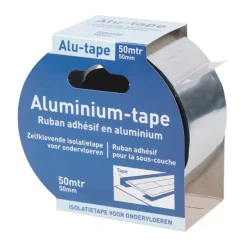 Aluminium tape tbv ondervloer 50m