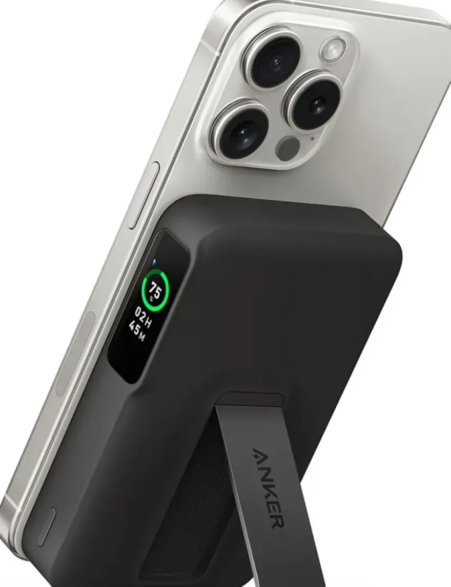 Anker MagGo draadloze powerbank magnetisch snelladen 10.000 mAh zwart
