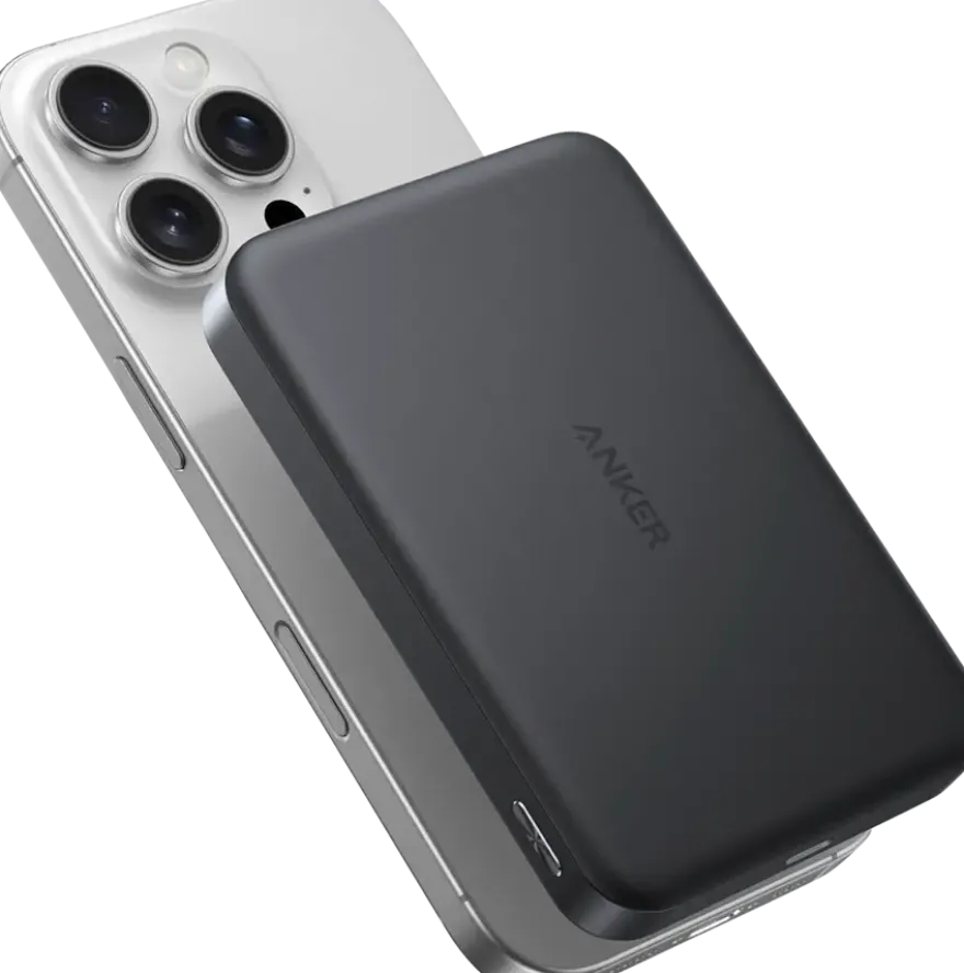 Anker MagGo Slim powerbank snelladen 10.000 mAh zwart