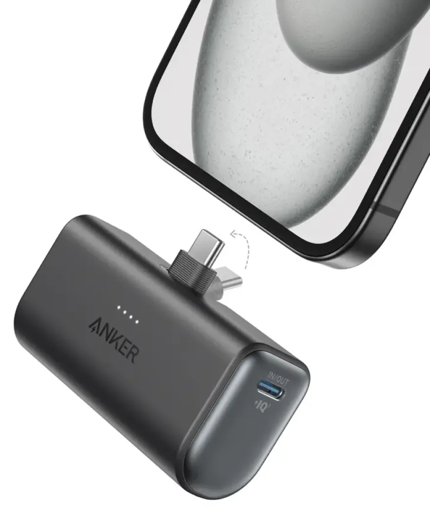 Anker Nano powerbank snelladen 5.000 mAh zwart