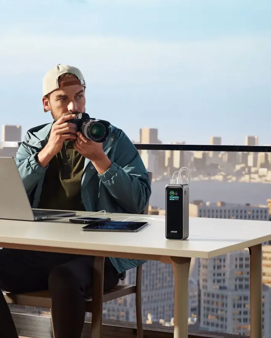 Anker Prime powerbank snelladen 27.650 mAh (250W)